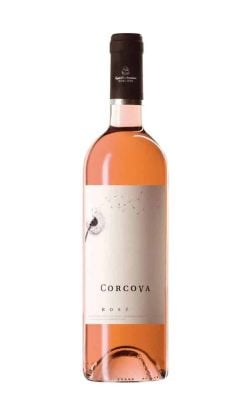 Corcova Rosé 0.75L – vin rosé sec răcoritor și modern cu profil fructat Corcova Rosé 0.75L vin rosé sec România, vin rosé Corcova Mehedinți cupaj Cabernet Sauvignon Merlot Syrah Fetească Neagră, vin rosé românesc elegant 0.75L, vin rosé accesibil pentru brunch și terasă, vin rosé românesc pentru primăvară-vară