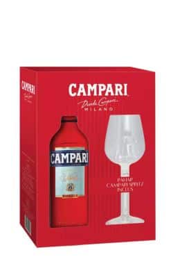Pachet Cadou Campari 0.7L + Pahar Pachet Cadou Campari 0.7L + Pahar