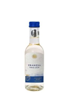 Prahova Valley Sauvignon Blanc Miniatură 0.187 L – vin alb sec tânăr în format compact, ideal pentru degustare și mini-pachete Prahova Valley Sauvignon Blanc Miniatură 0.187 L vin alb sec România, vin alb miniatură Sauvignon Blanc Prahova Valley 0.187L, mini-sticlă vin alb românesc aromat, Sauvignon Blanc Prahova Valley 0.187 L cadou, vin alb sec Romania mică sticlă