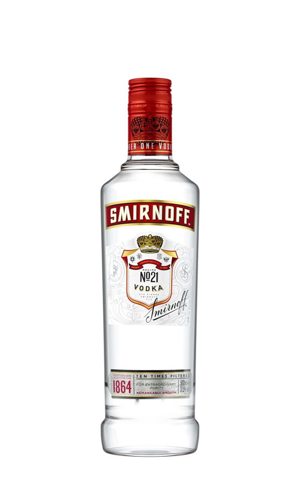 Smirnoff Red 0.5L Premium Vodka