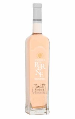 Terres de Berne 3L – Rosé Jeroboam din Côtes de Provence pentru ocazii speciale Terres de Berne 3L vin rosé sec Provence, vin Terres de Berne 3L sticlă Jeroboam fundal alb, Terres de Berne Rosé Côtes de Provence 3L format mare