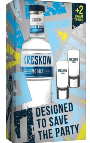 KRESKOVA Vodka + 2 Shots