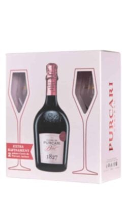 Purcari Extra Brut + Pahare Purcari Extra Brut + Pahare