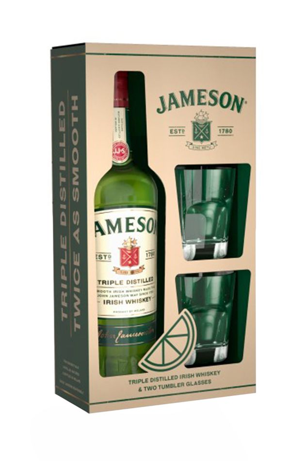 Jameson Irish Whiskey 0.7L - Cutie 2 Pahare