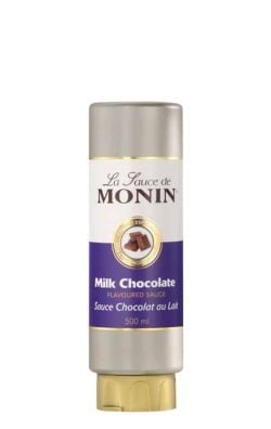 MONIN TOPPING MILK CHOCOLATE 0.5L MONINTOPPINGMILKCHOCOLATE.L