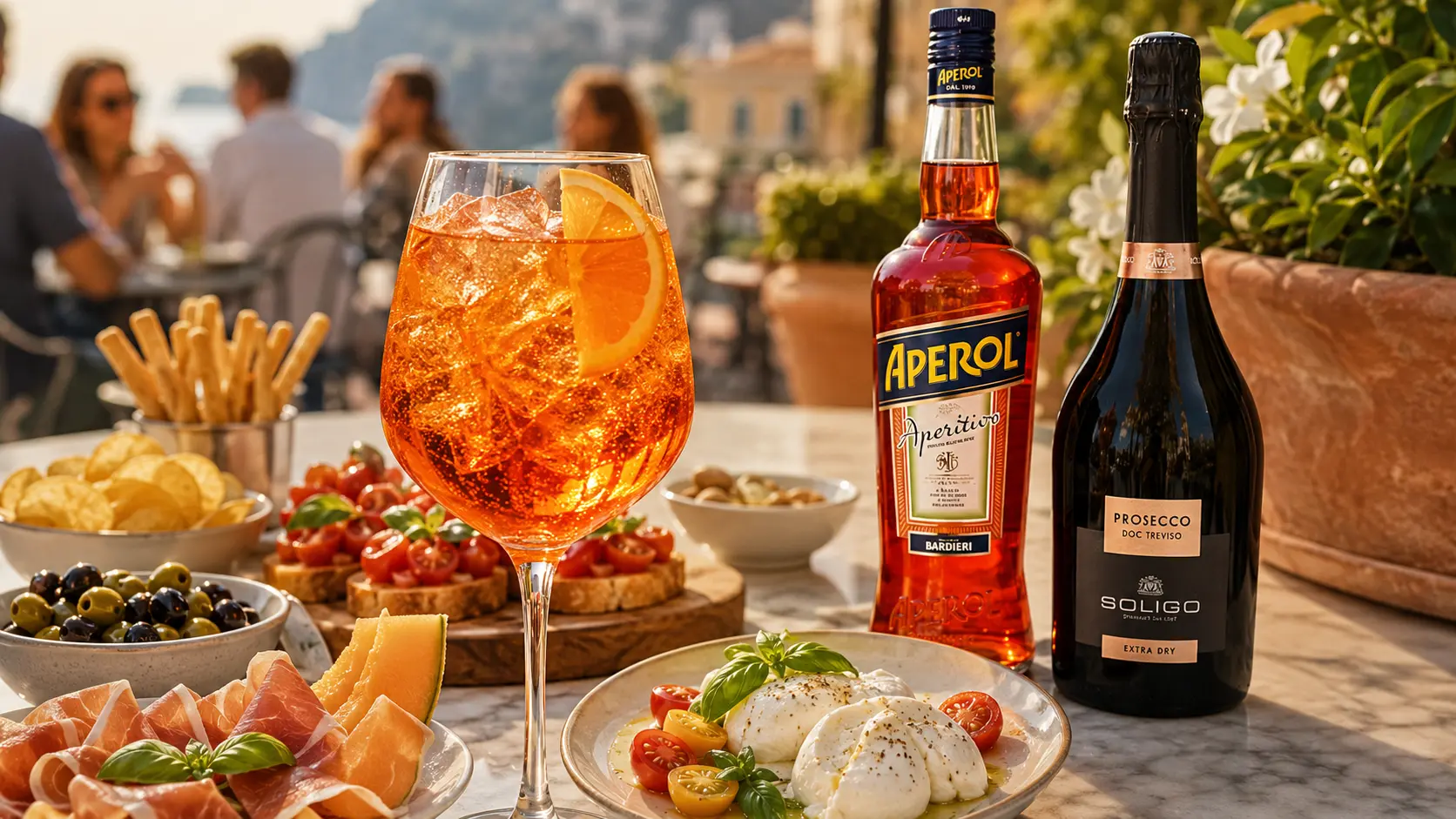Cu ce se bea și când se servește Aperol Spritz