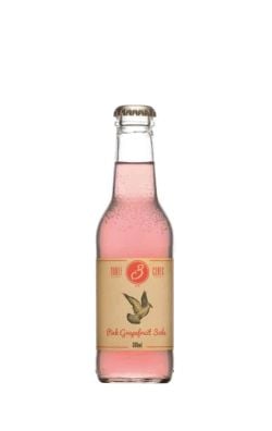Three Cents Pink Grapefruit Soda 0.2L Three Cents Pink Grapefruit Soda 0.2L