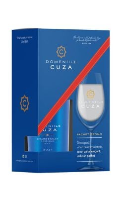 Pachet PROMO Domeniile Cuza Chardonnay Pachet PROMO Domeniile Cuza Chardonnay