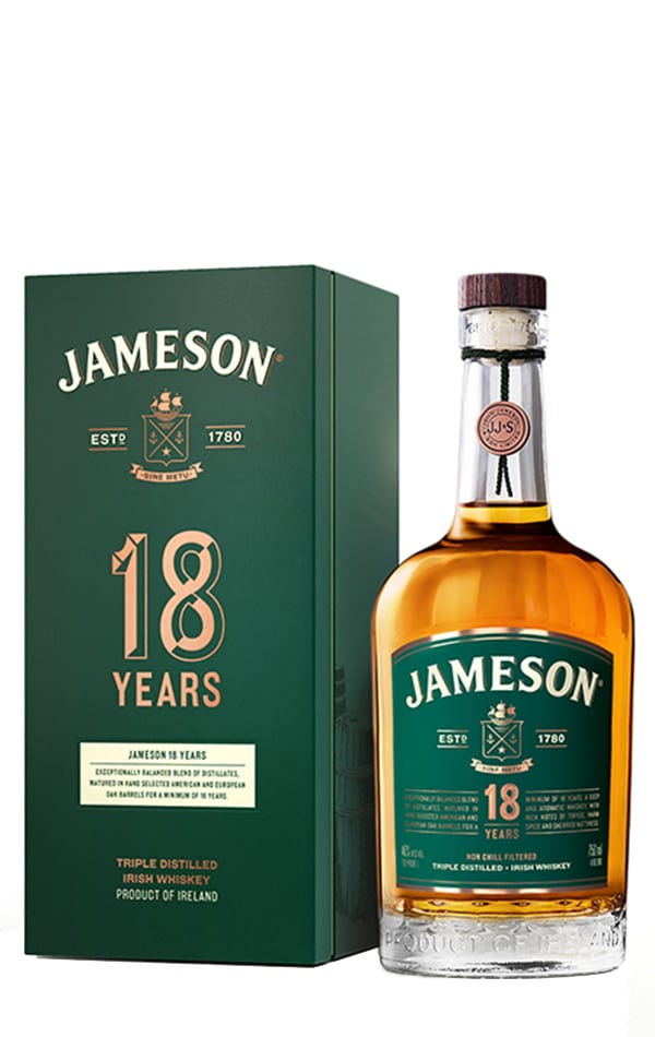 Jameson Irish Whiskey 18 YO 0.7L