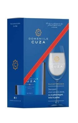 Domeniile Cuza Virorica 0.75L + Pahar CADOU Domeniile Cuza Virorica 0.75L + Pahar CADOU