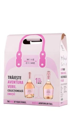 Multipack Wine Crime Vin, Spumant și Pahar Multipack Wine Crime Vin, Spumant și Pahar