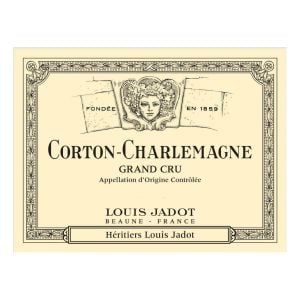 Sticlă de Corton‑Charlemagne – vin alb prestigios din Burgundia, AOC, cu aromă complexă și rafinată