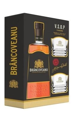 Brancoveanu VSOP 0.7L + 2 Pahare Brancoveanu VSOP 0.7L + 2 Pahare