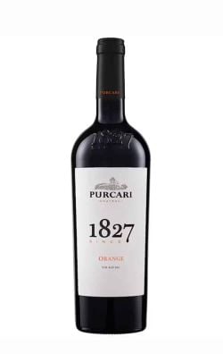 Purcari 1827 Orange Sec 0.75L – Vin Alb Inovator Sticlă de vin Purcari 1827 Orange 0.75L, vin orange sec de la Purcari, vin alb maturat în amforă de argilă