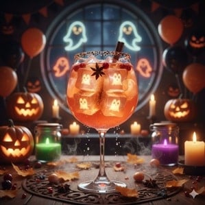 Cocktail Punch-ul Dovleacului Inocent