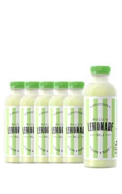 Merlin’s Lemonade No.2 Lime & Mint 0.6 L – limonadă premium cu lime revigorant şi mentă răcoritoare Merlin’s Lemonade No.2 Lime & Mint 0.6 L limonadă artizanală, limonadă Merlin’s No.2 Lime & Mint 0.6L sticlă pe fundal alb, Merlin’s Lemonade No.2 Lime & Mint 0.6L aromă lime şi mentă