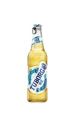 Bax 24x Tuborg ICE 0.33L | Bere Blondă Lager (Filtrată la -1°C) Pachet bere Tuborg ICE 0.33L (bax 24), Bere lager Tuborg ICE 330ml filtrată la rece, Cumpără bax 24 bucăți Tuborg ICE 0.33L