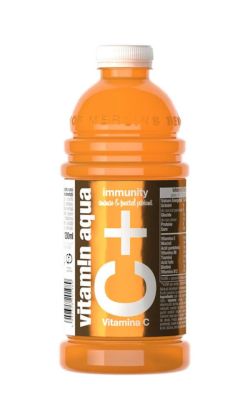 Vitamin Aqua C+ Pineapple & Passionfruit 1.2L – Apă aromatizată cu complex de vitamine C și B pentru hidratare funcțională Vitamin Aqua C+ Pineapple & Passionfruit 1.2L băutură cu vitamine, Vitamin Aqua C+ Pineapple & Passionfruit 1.2L sticlă PET fundal alb, Vitamin Aqua C Pineapple & Passionfruit 1.2L aromă ananas și fructul pasiunii