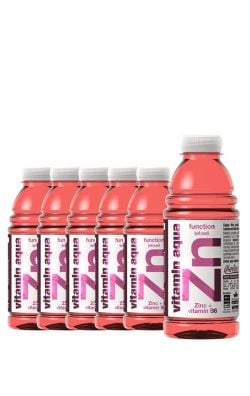 Vitamin Aqua ZN Fruit Punch 0.6L (Bax 6 buc.) Vitamin Aqua ZN Fruit Punch 0.6L (Bax 6 buc.)