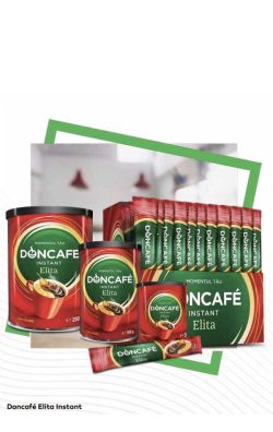 Doncafé Elita Instant – Cafea intensa Doncafé Elita Instant - Cafea intensa