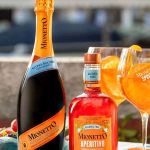 Pachet Mionetto Aperitivo şi Prosecco Orange 0.75L cadou, pachet Mionetto Aperitivo Prosecco Orange 0,75 sticlă, set Mionetto Aperitivo + Prosecco Orange 0.75L fundal alb