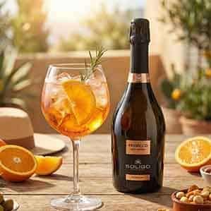 Rețetă de Aperol Spritz cu Soligo Prosecco DOC Treviso Extra Dry