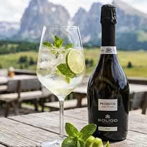 Rețetă de cocktail Hugo cu Soligo Prosecco Brut