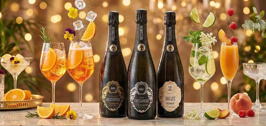 Rețete de cocktailuri cu Freccianera Franciacorta