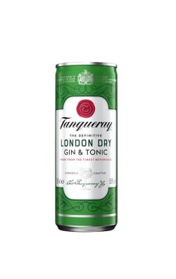 Tanqueray London Dry Gin & Tonic 0.25L Tanqueray London Dry Gin & Tonic 0.25L