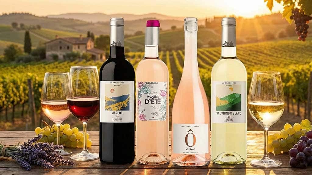 Gama Les Terrasses de la Maison Lorgeril este definiția vinului de bistro onest