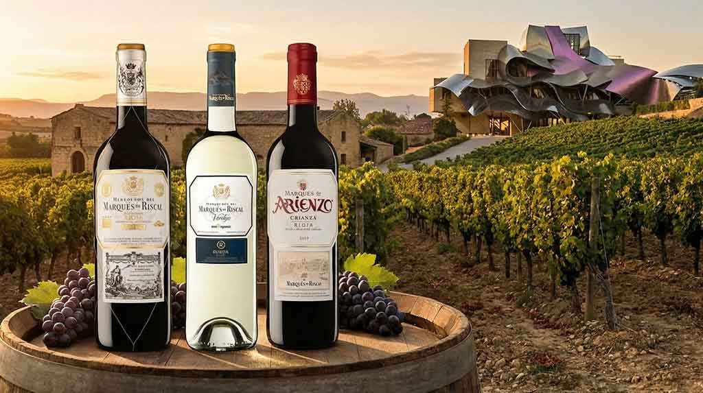 Marqués de Riscal este un etalon global al vinurilor bune sun 100 lei