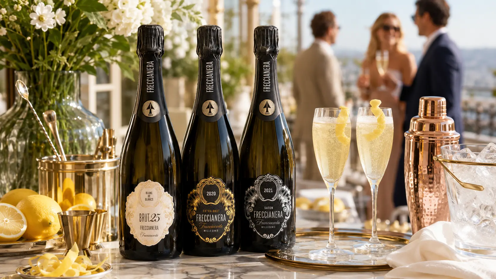 Alternative de spumant pentru un French 75 mai pretențios