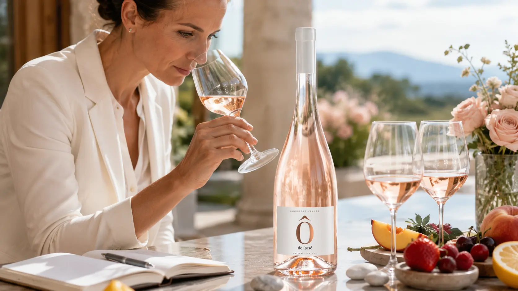 Ce arome găsești într-un vin Rosé de calitate