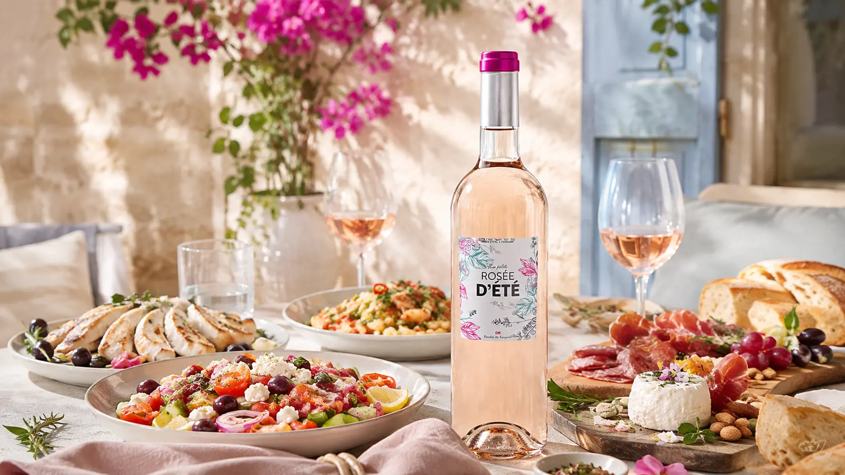 Cu ce mâncare se asociază vinul Rosé