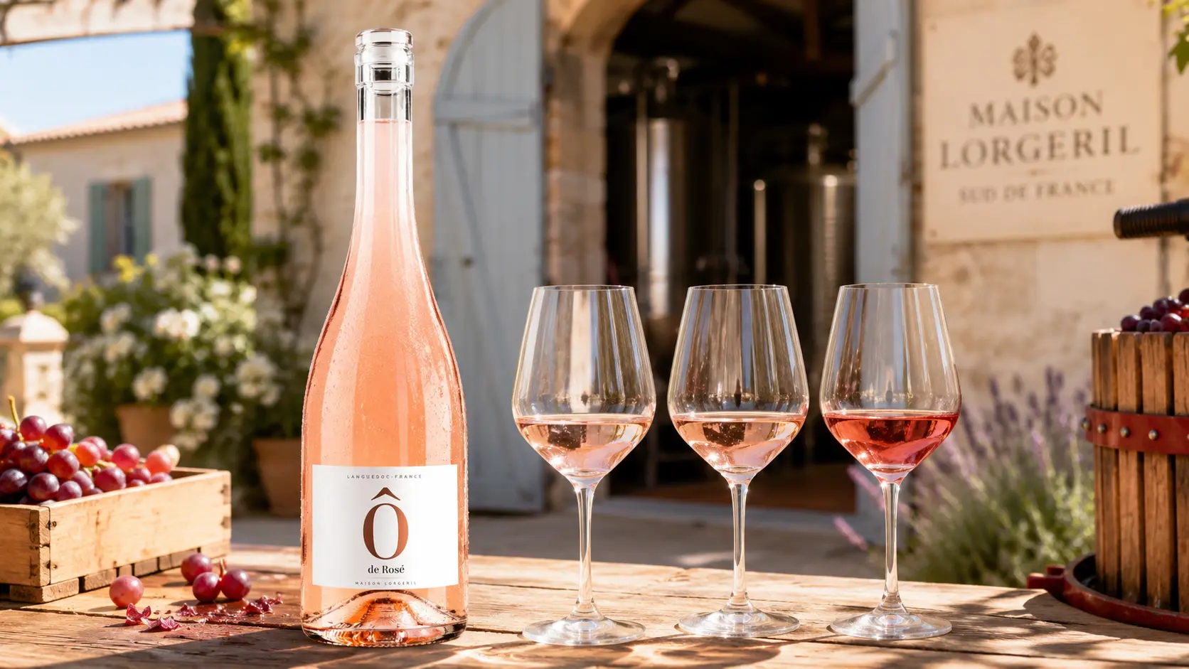Cum se produce vinul Rosé și de ce culoarea nu provine din amestec
