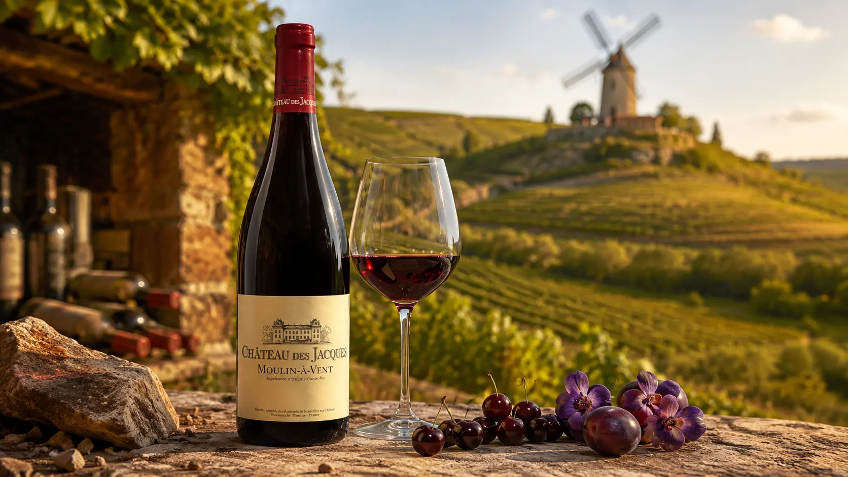 Moulin-à-Vent, cel mai structurat cru din Beaujolais