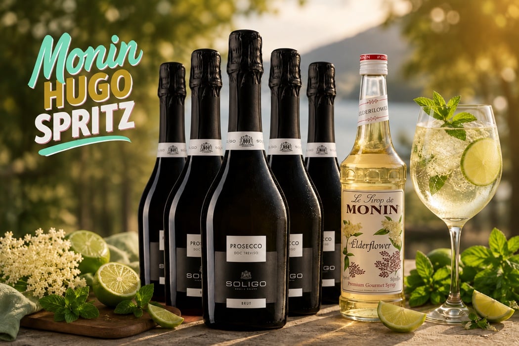 Pachet Cocktail Monin HUGO Spritz