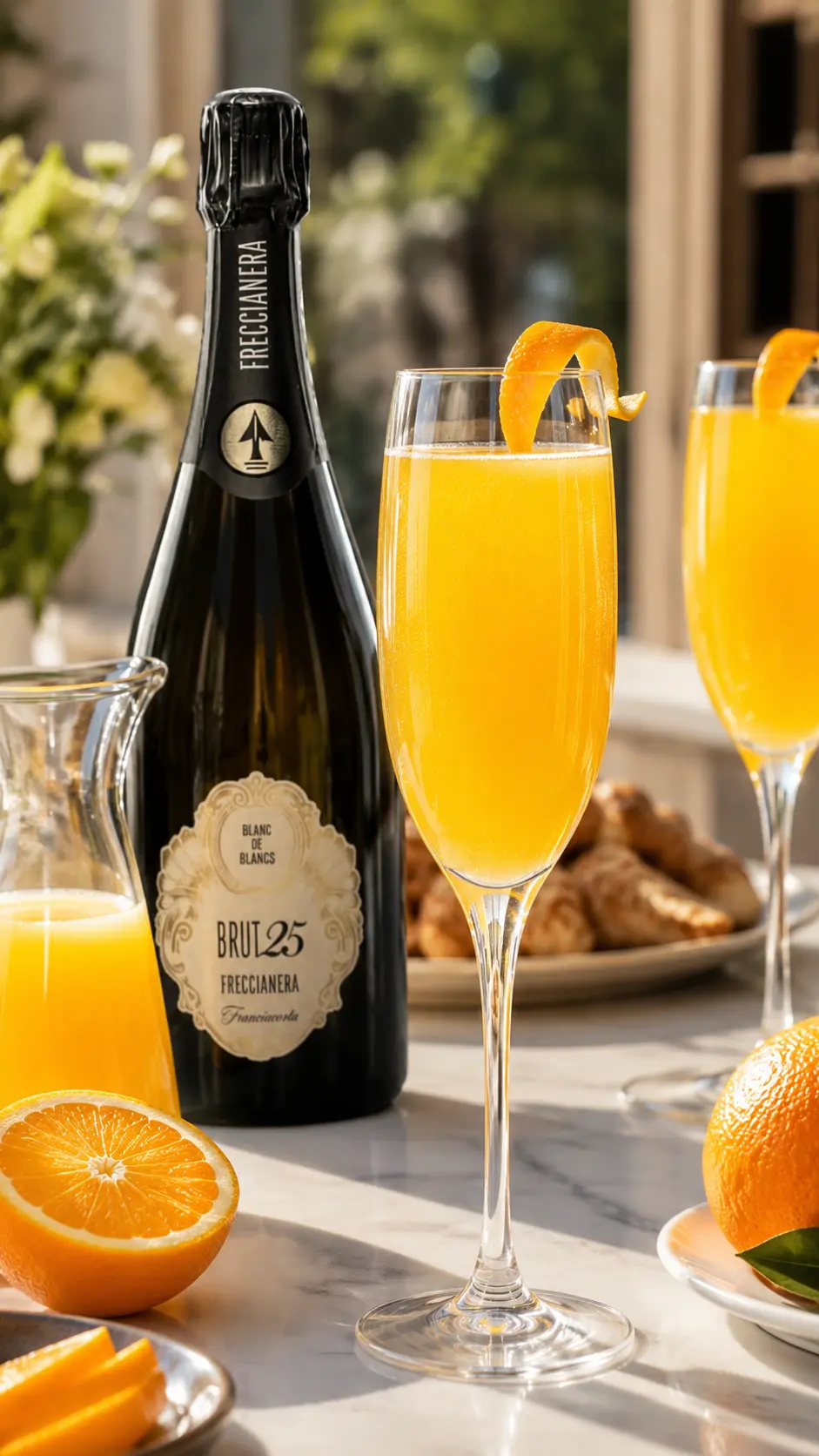 Rețeta completă de Mimosa de lux cu Franciacorta