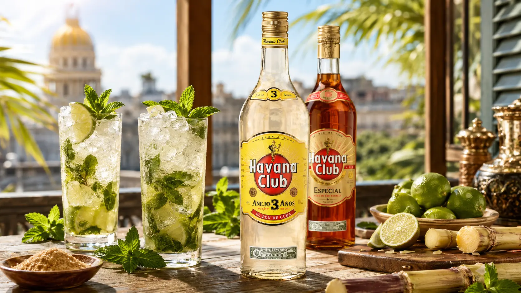 Ce rom alb alegi pentru un mojito autentic