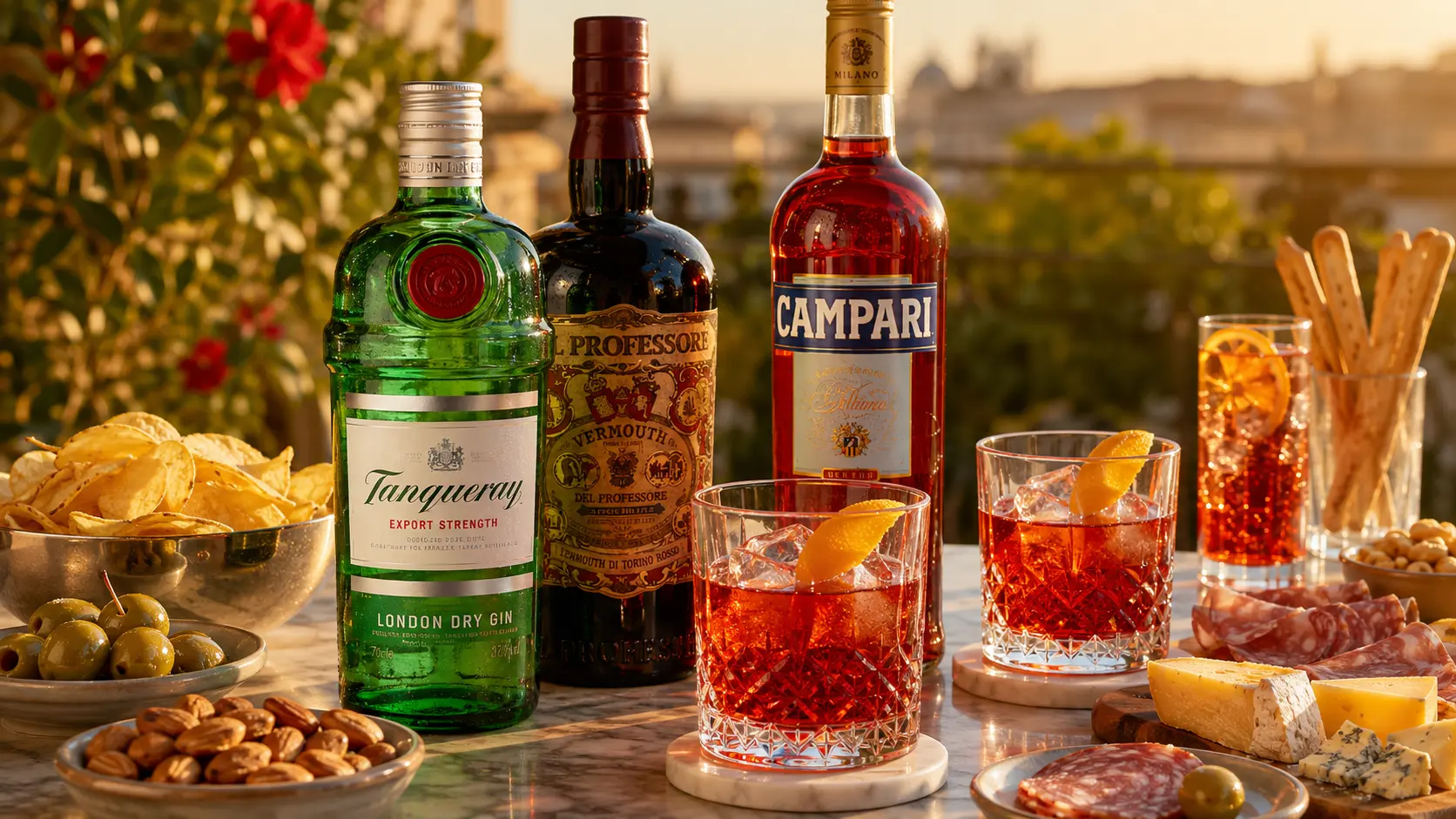 Cu ce se servește Negroni Cocktail, aperitive, momente, temperatura potrivită