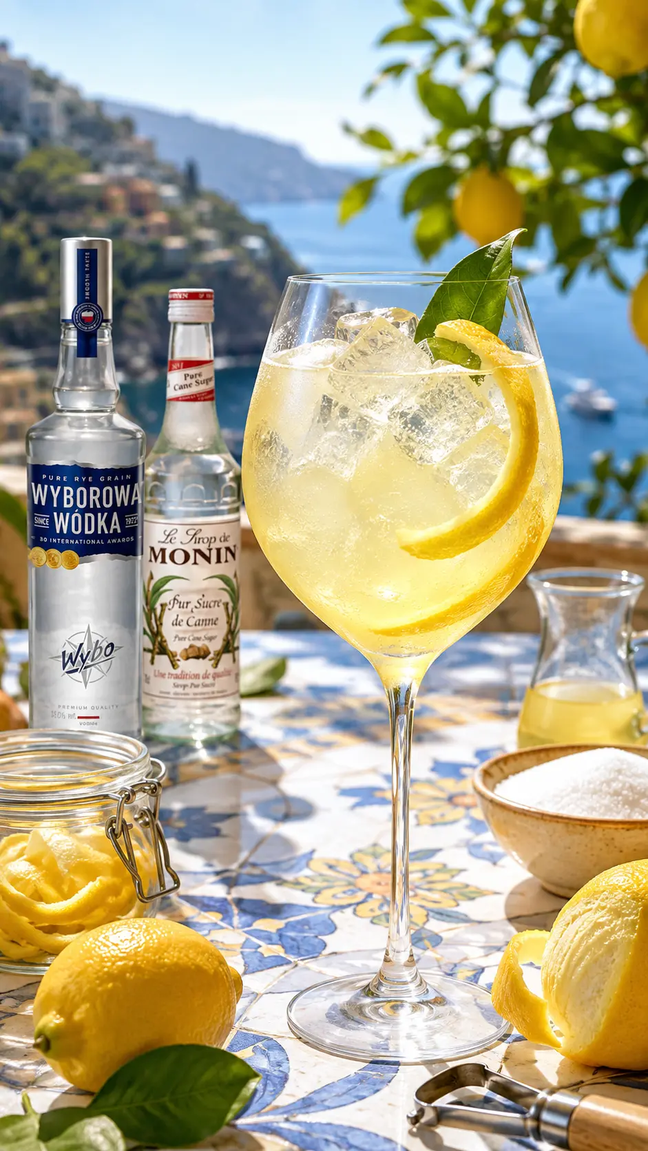 Ingredientele și cantitățile exacte pentru limoncello de casă