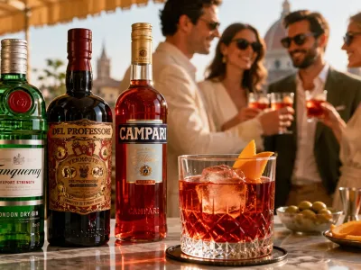 Negroni Cocktail Rețeta Clasică Italienească
