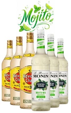 Pachet Cocktail Havana Club & Monin – Mojito Pachet Cocktail Havana Club & Monin – Mojito