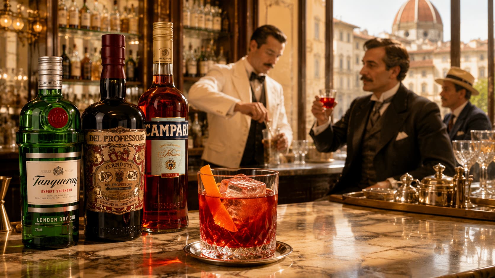 Povestea contelui Camillo Negroni și a barului din Florența