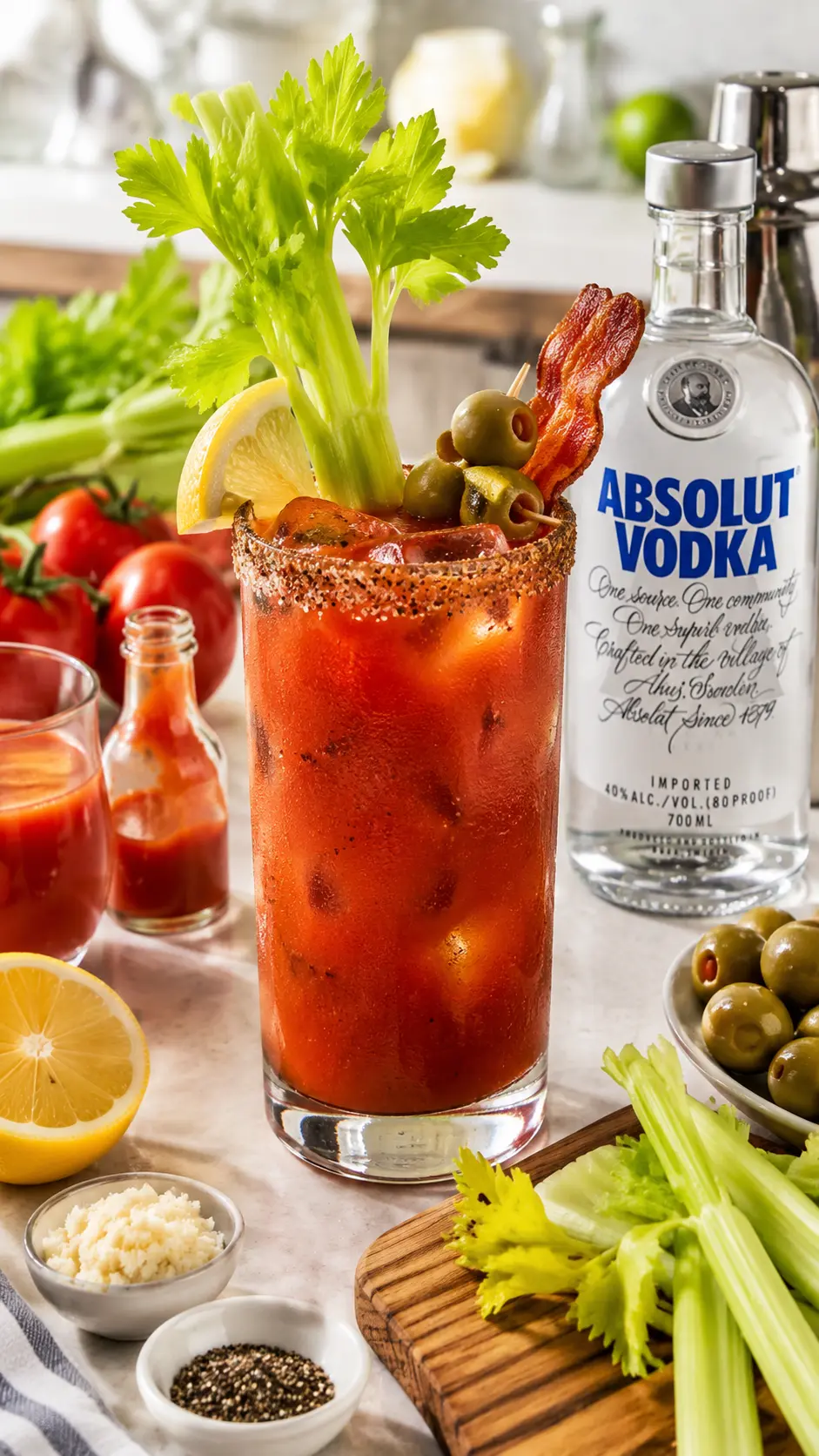 Rețeta de Bloody Mary, ingrediente, proporții și metoda corectă de amestecare