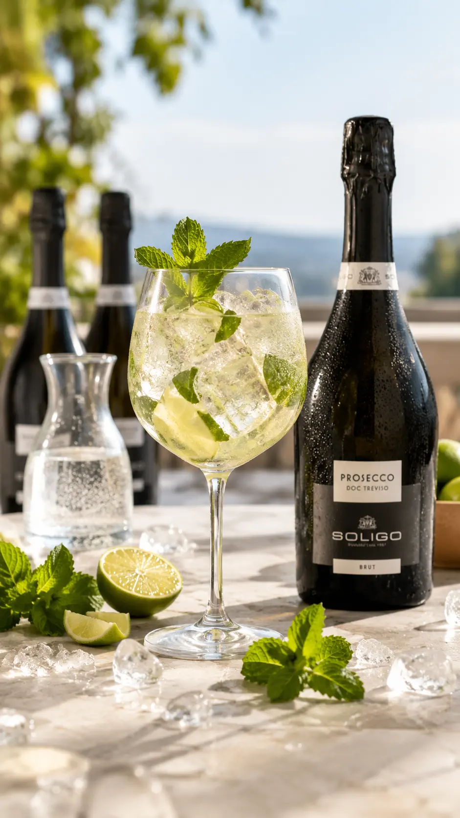 Rețeta de Hugo cocktail preparat pas cu pas
