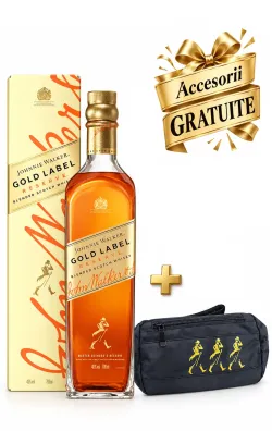 Johnnie Walker Gold Label Reserve 0.7L + Borsetă CADOU